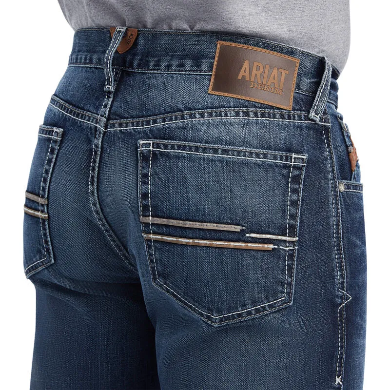 Men's Ariat M1 Remy Stackable Straight Jean in Bradford - 10042213