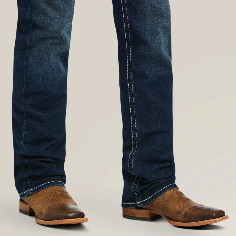 Men's Ariat M5 Straight Stretch Remming Stackable Straight Leg Jean - Ford