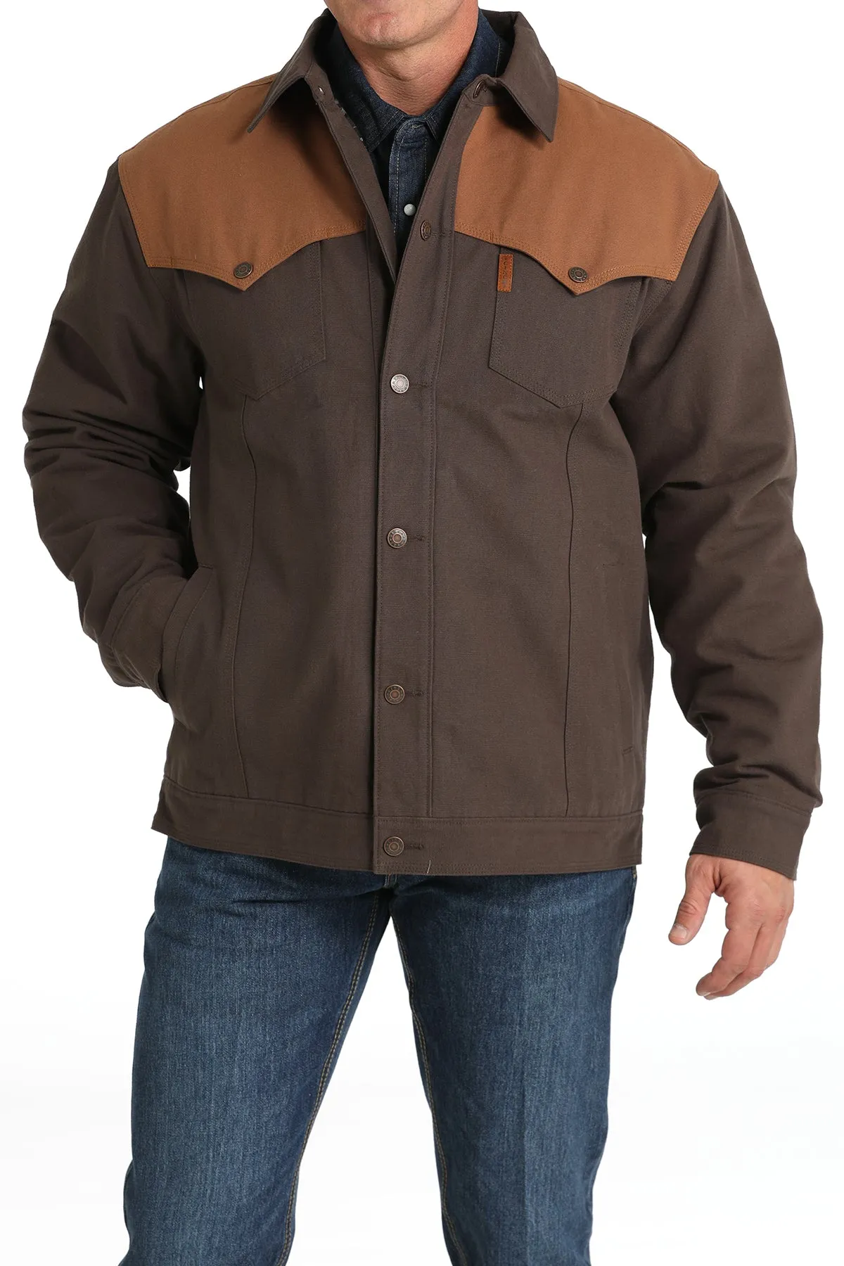 Men's Cinch Canvas Wax Coated Jacket #MWJ1906001