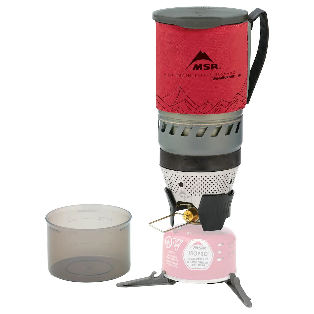 MSR WindBurner Personal Stove System - Red