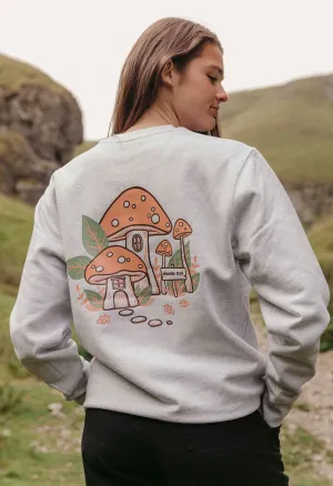 Mushroom House Organic Cotton Sweatshirt