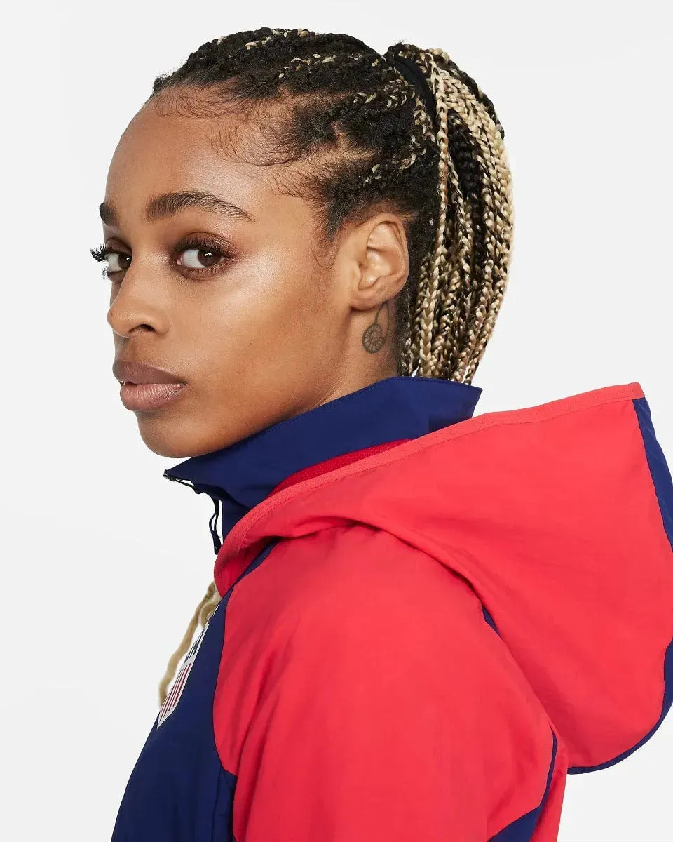 Nike 2021-22 USA Women AWF Lite Jacket - Navy-Red