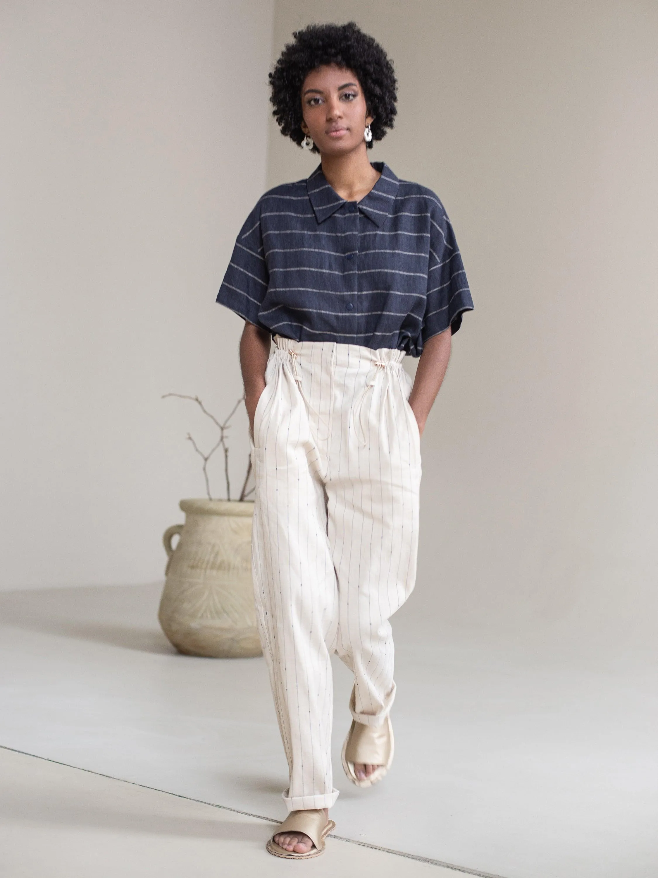 Nikol Straight Pull-On Pants