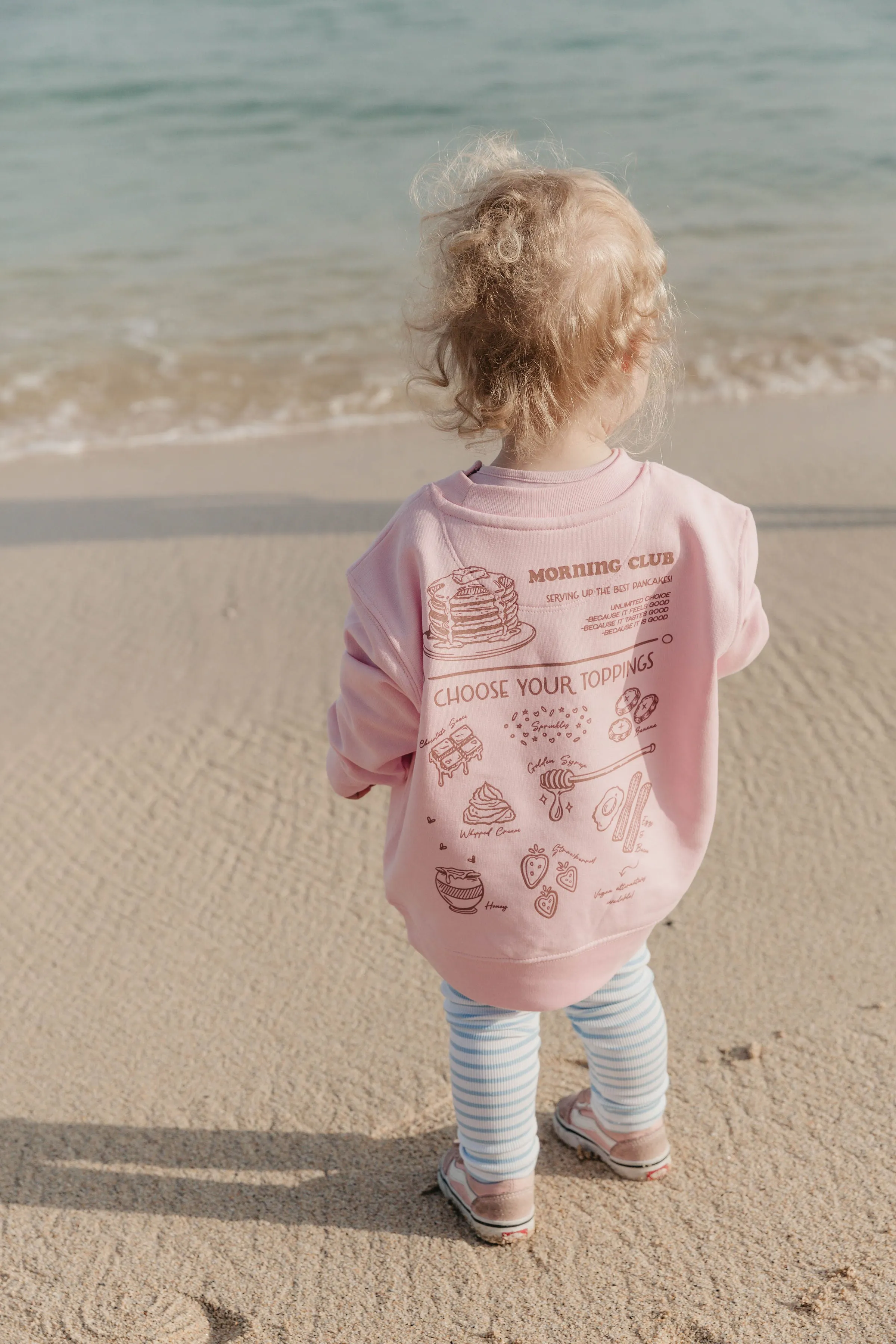 Pancakes Organic Cotton Childrens Sweatshirt