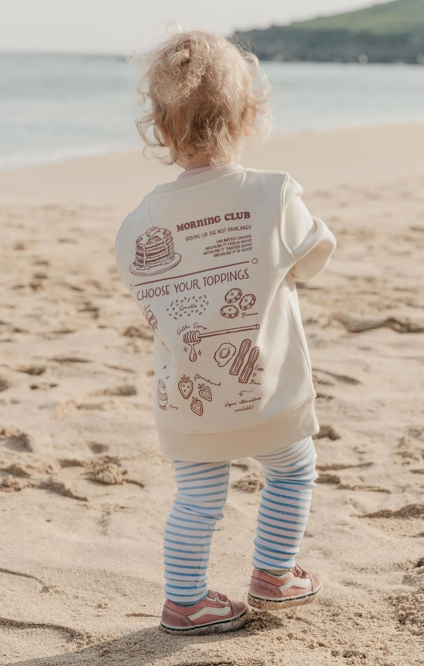 Pancakes Organic Cotton Childrens Sweatshirt