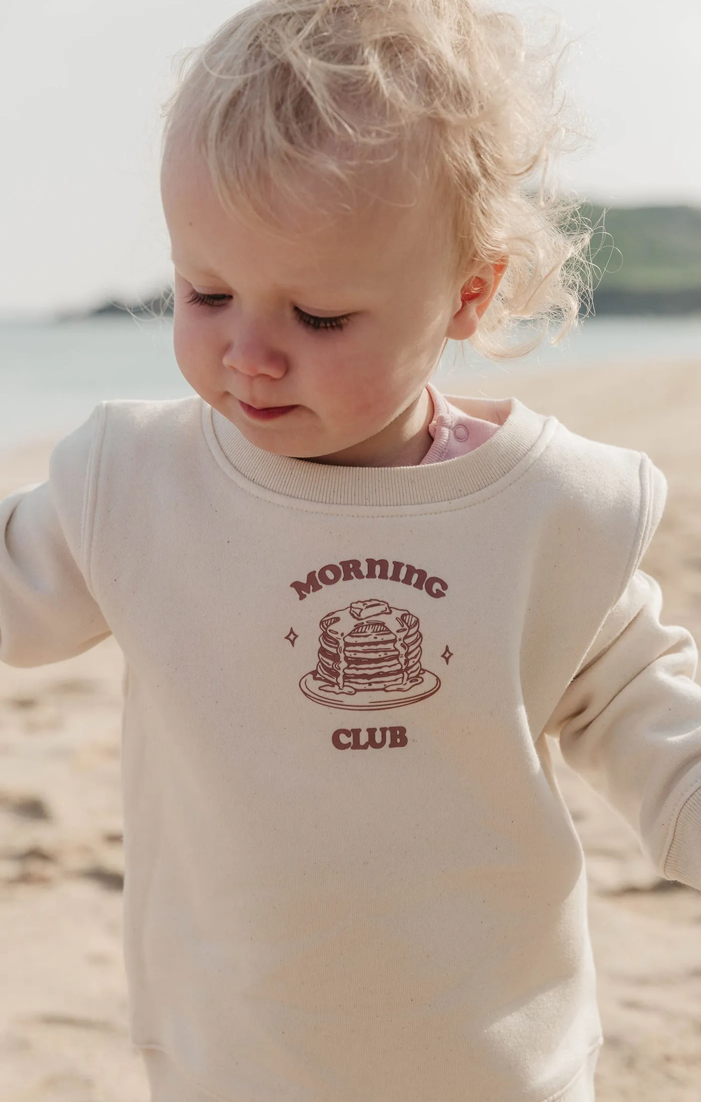 Pancakes Organic Cotton Childrens Sweatshirt