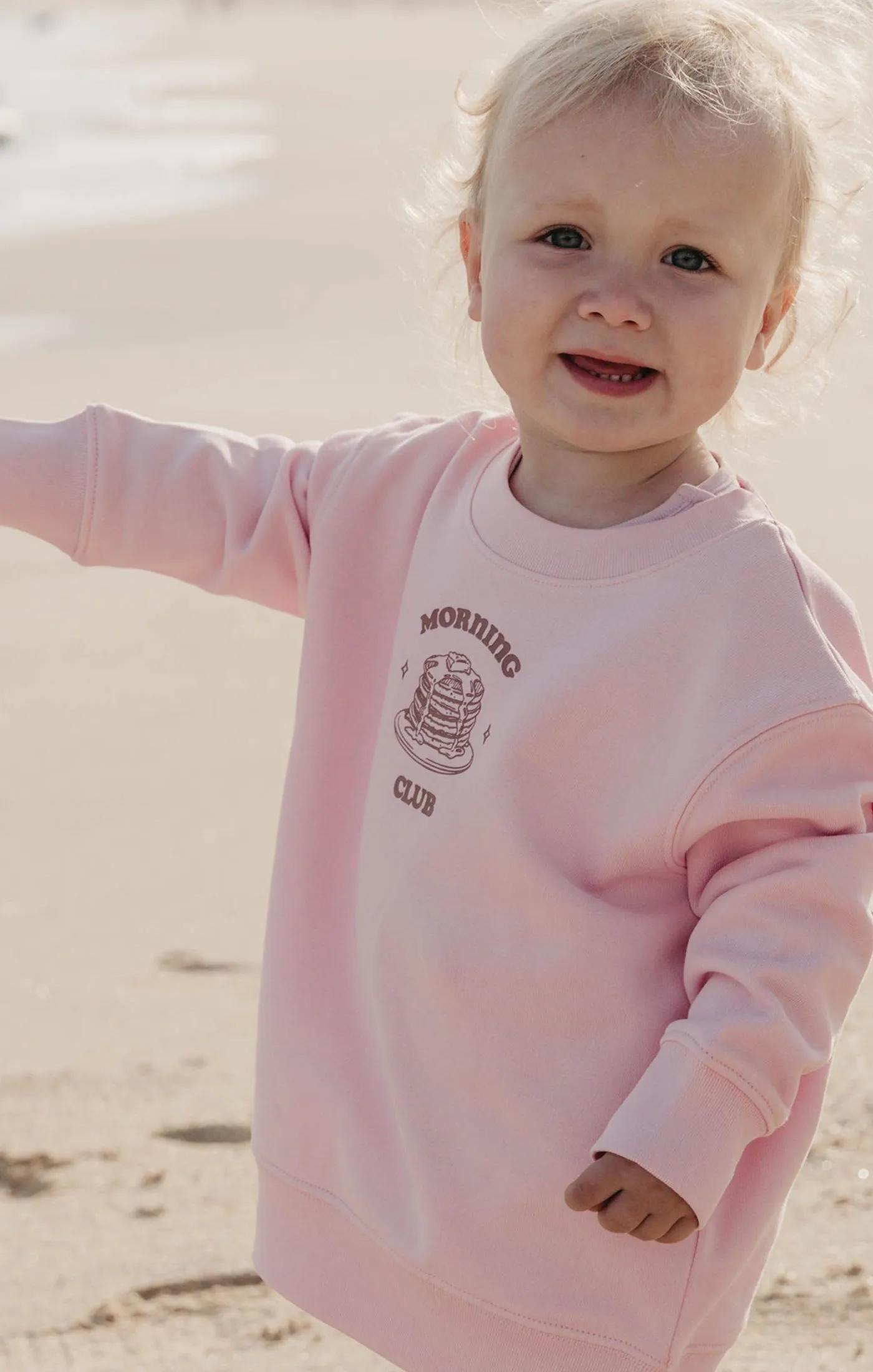 Pancakes Organic Cotton Childrens Sweatshirt