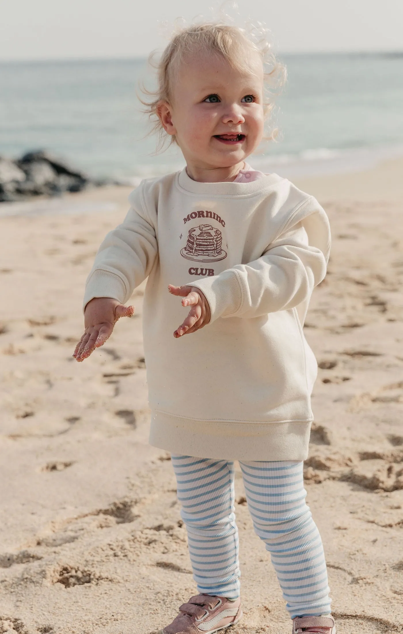 Pancakes Organic Cotton Childrens Sweatshirt