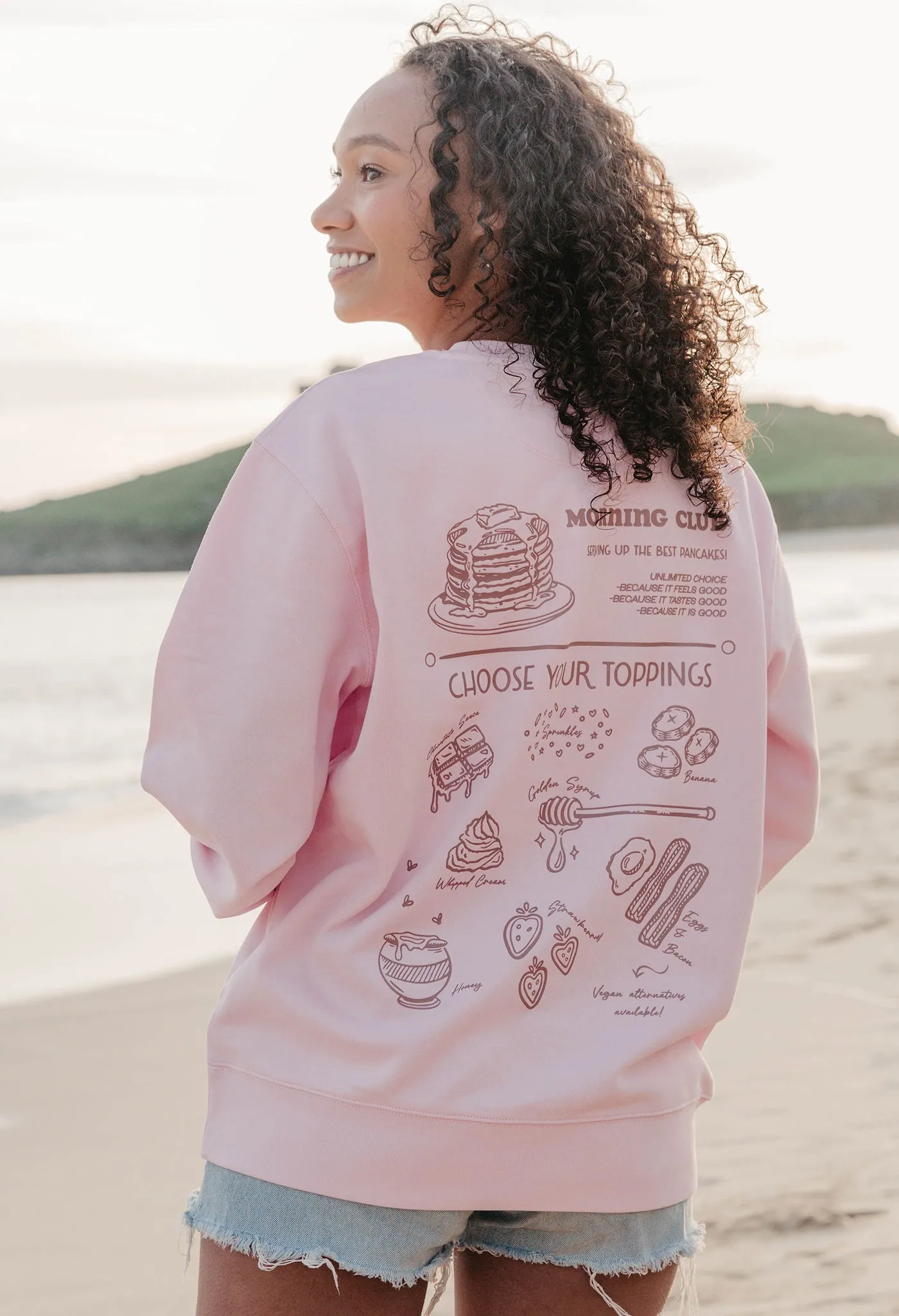 Pancakes Organic Cotton Sweatshirt