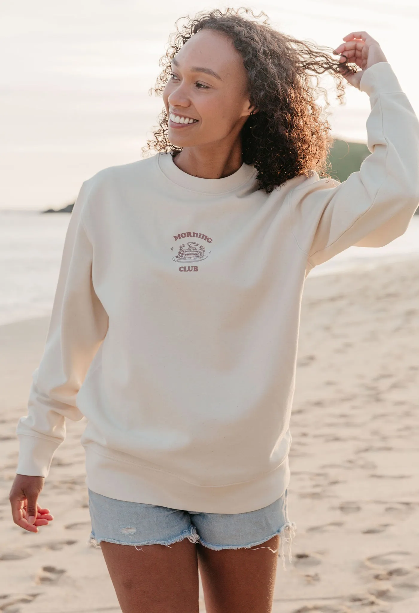 Pancakes Organic Cotton Sweatshirt