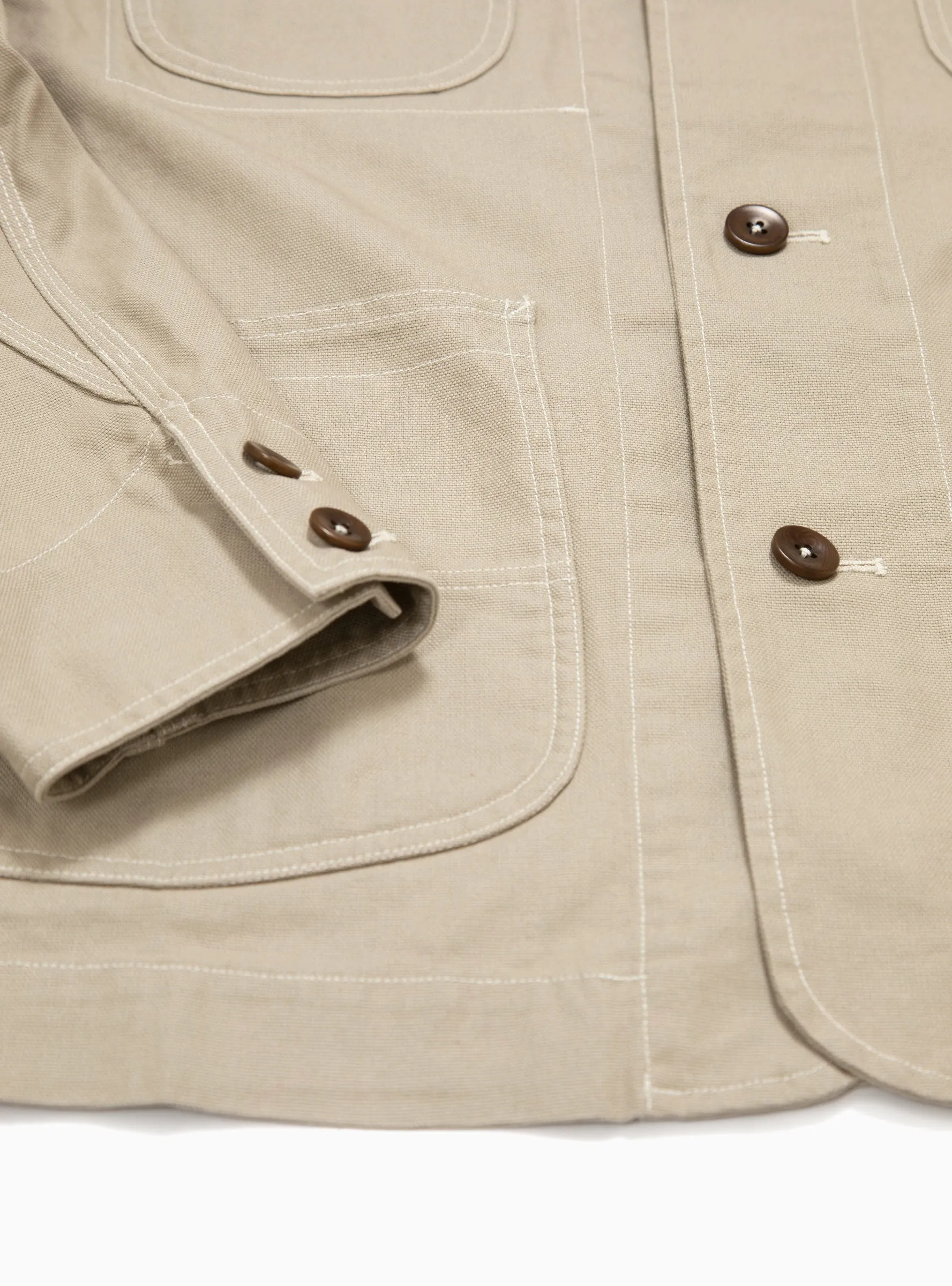 Paperclip Apron Jacket Camel