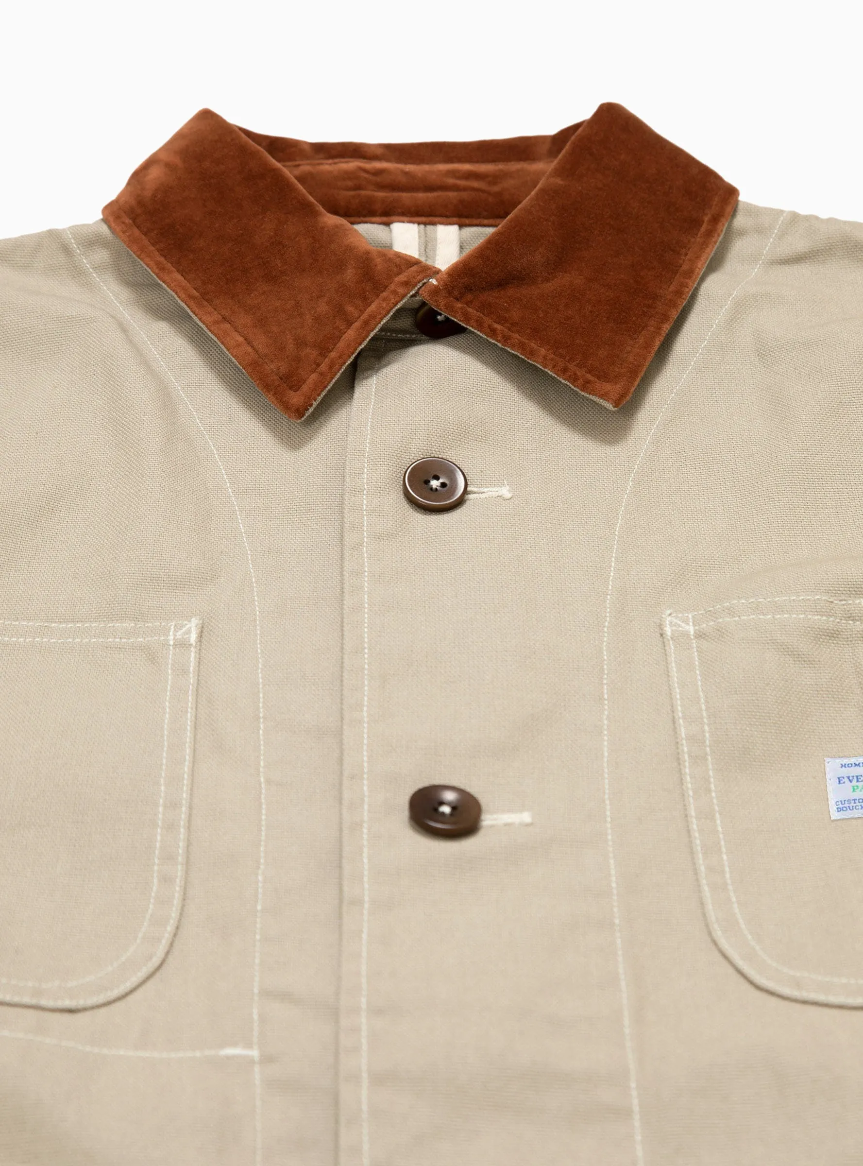 Paperclip Apron Jacket Camel