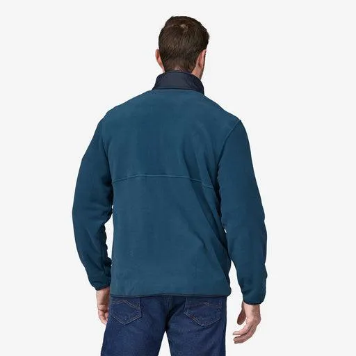 Patagonia Men's Microdini 1/2 Zip Fleece Pull Over Tide pool Blue