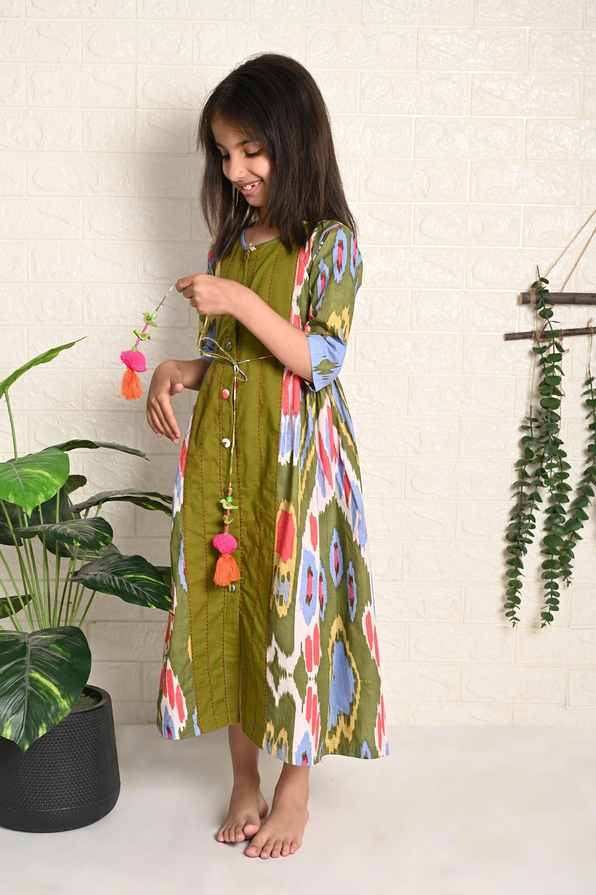 Peasent Ikat Dress