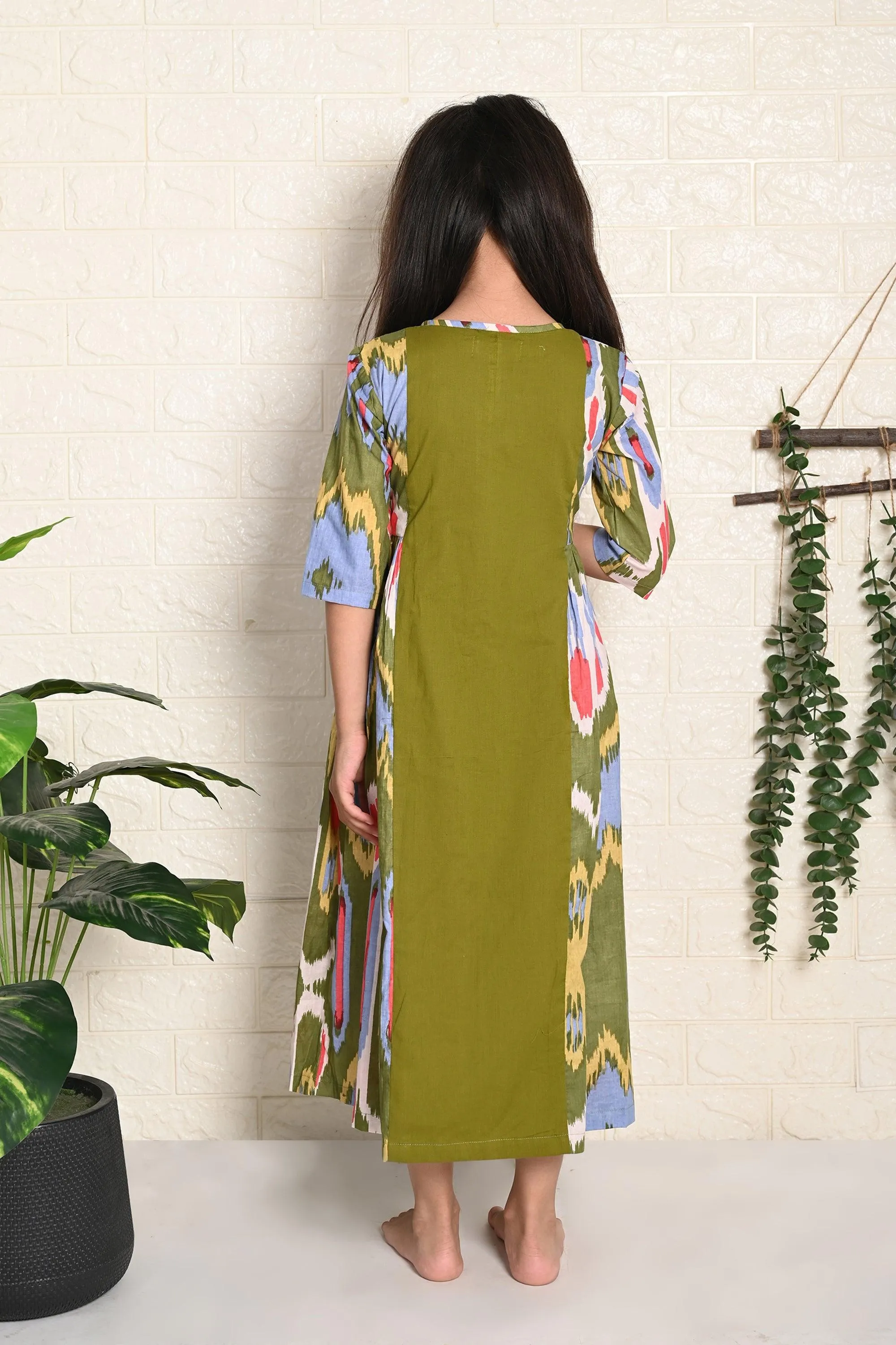 Peasent Ikat Dress