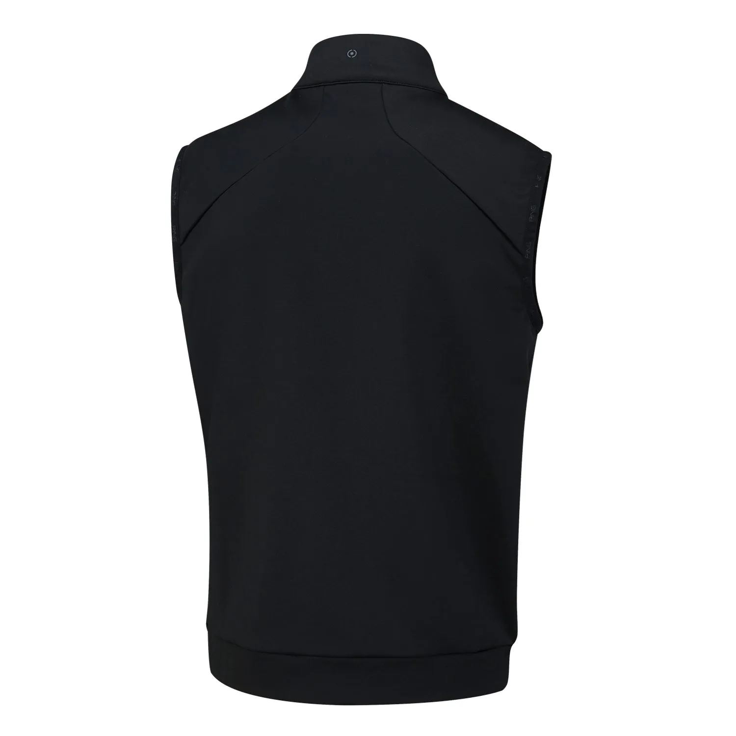 Ping Vernon SensorWarm Full Zip Golf Vest - Asphalt/Black