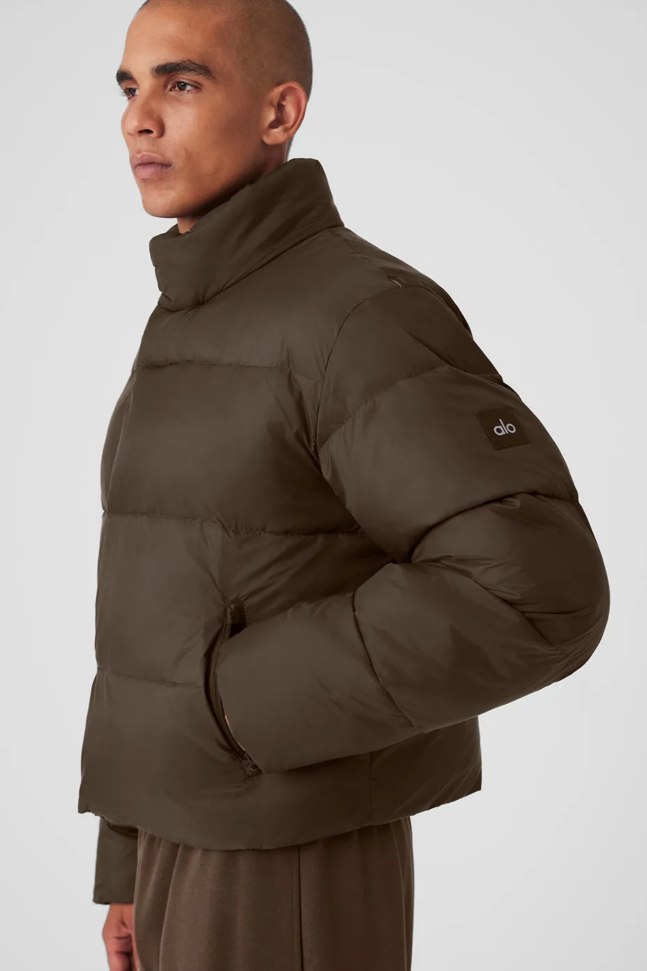 Platinum Puffer - Espresso