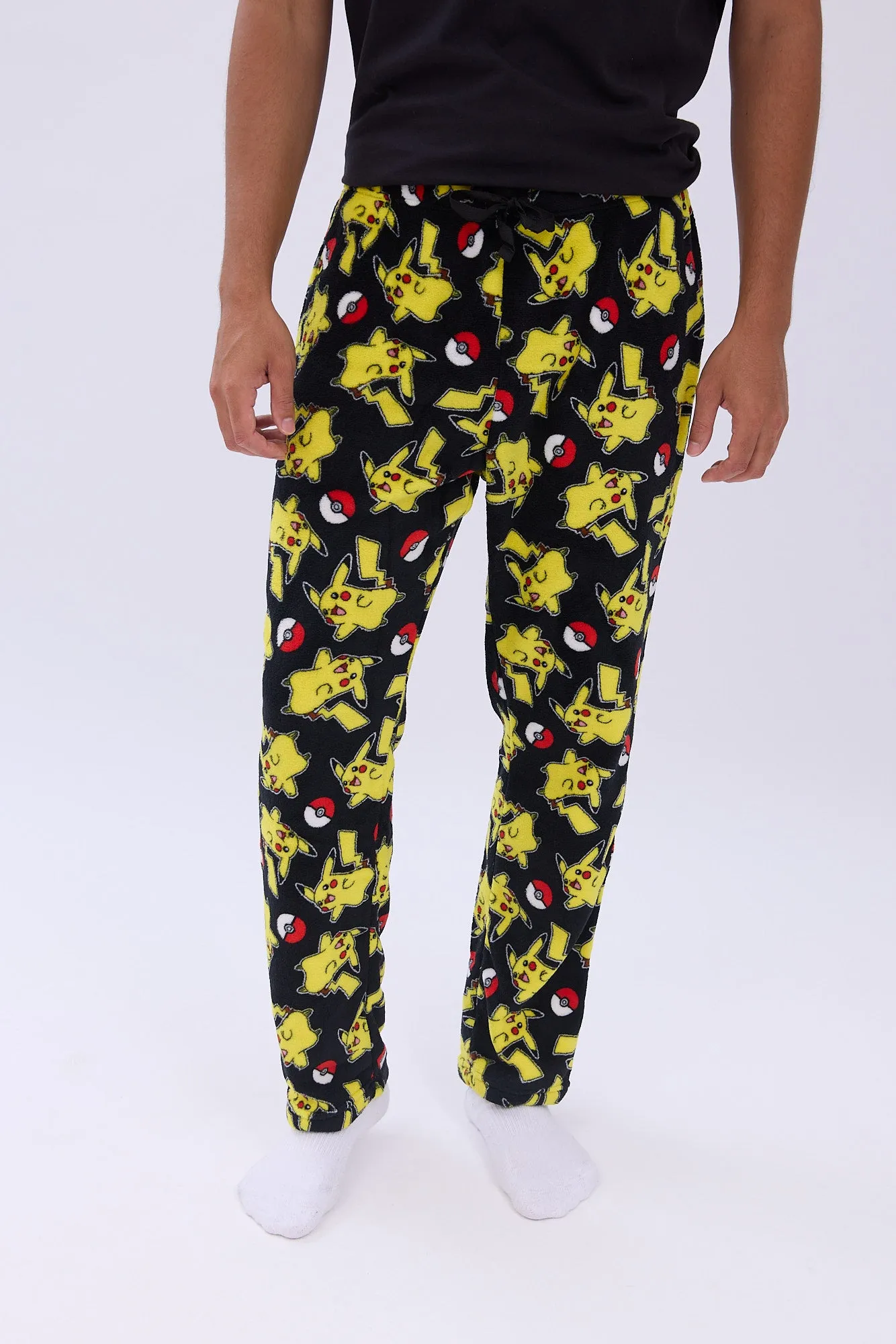 Pokémon Printed Plush Pajama Pants