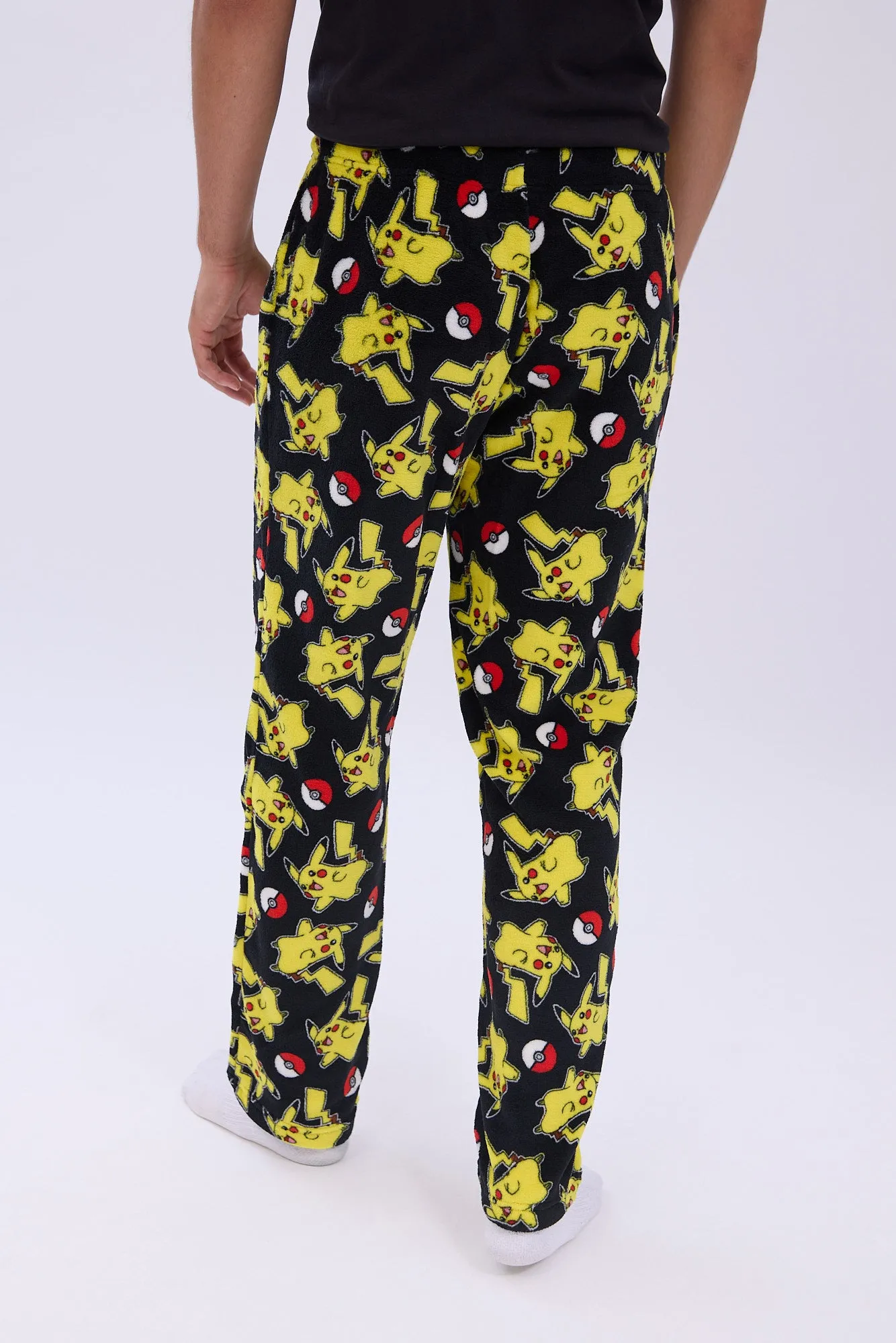 Pokémon Printed Plush Pajama Pants