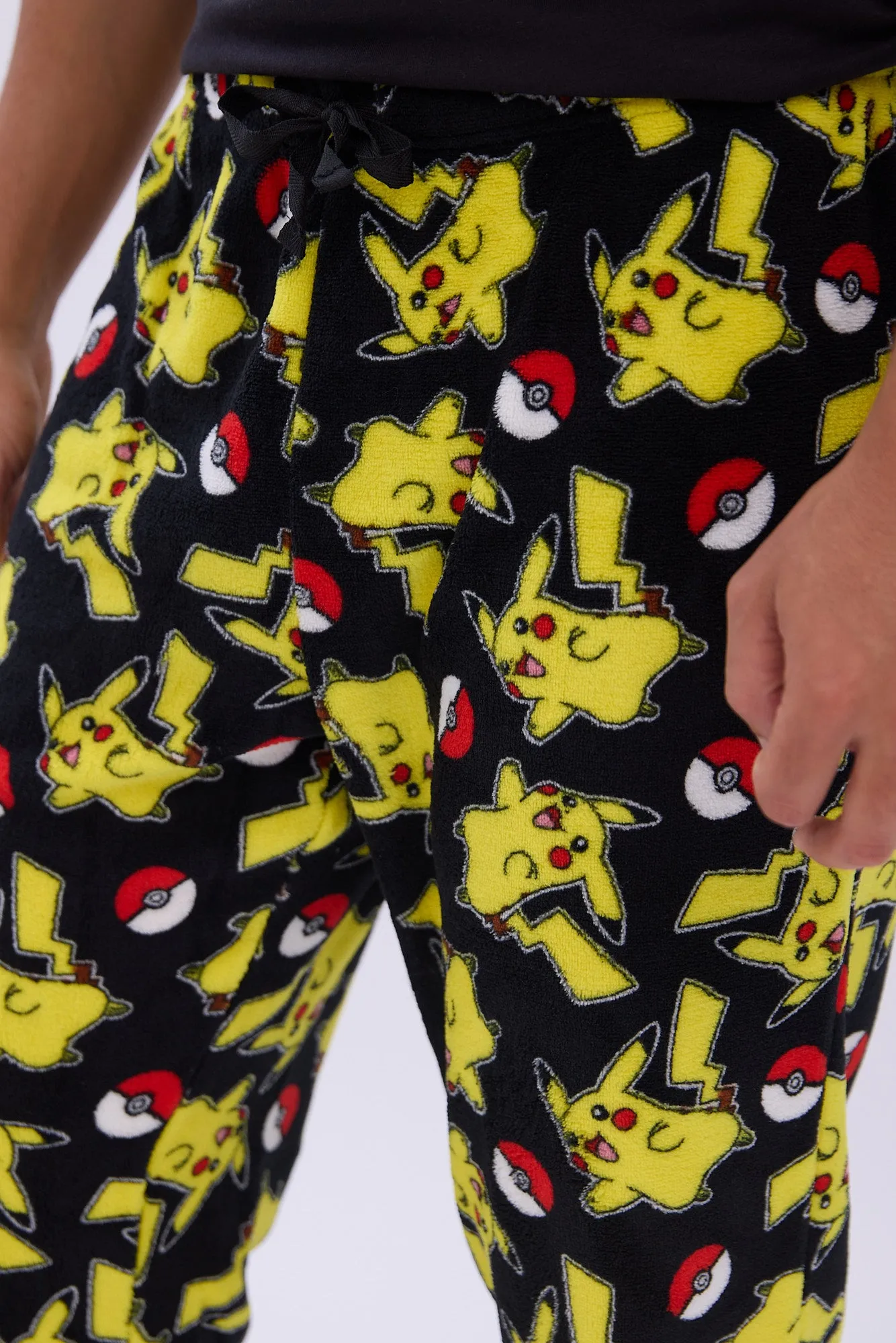 Pokémon Printed Plush Pajama Pants