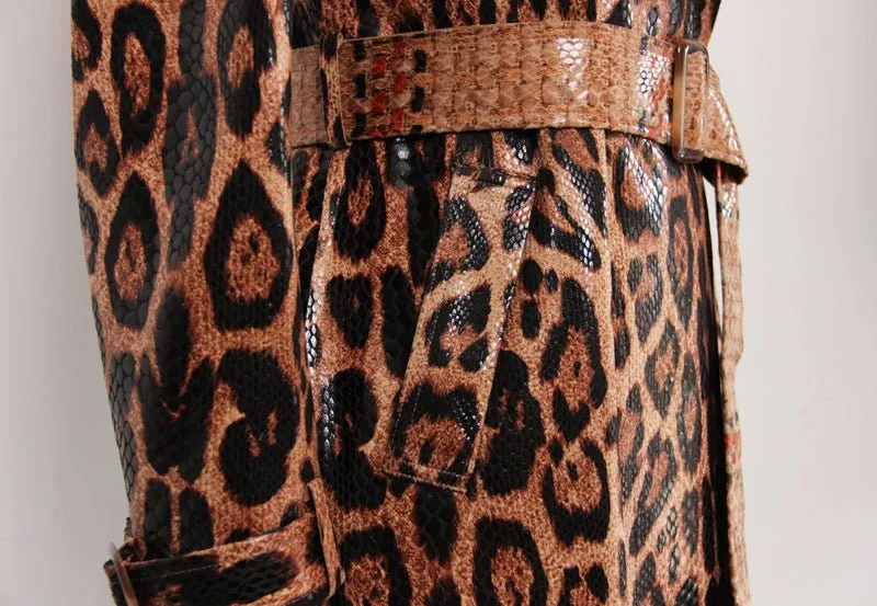 Pre Order:  Cheetah Trench Coat - @phenomenalkat