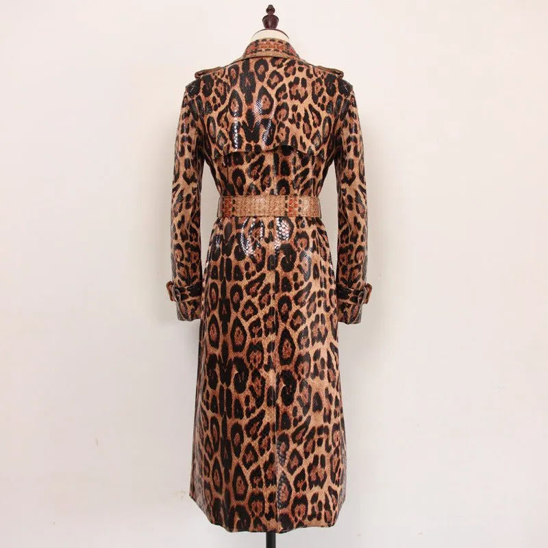 Pre Order:  Cheetah Trench Coat - @phenomenalkat