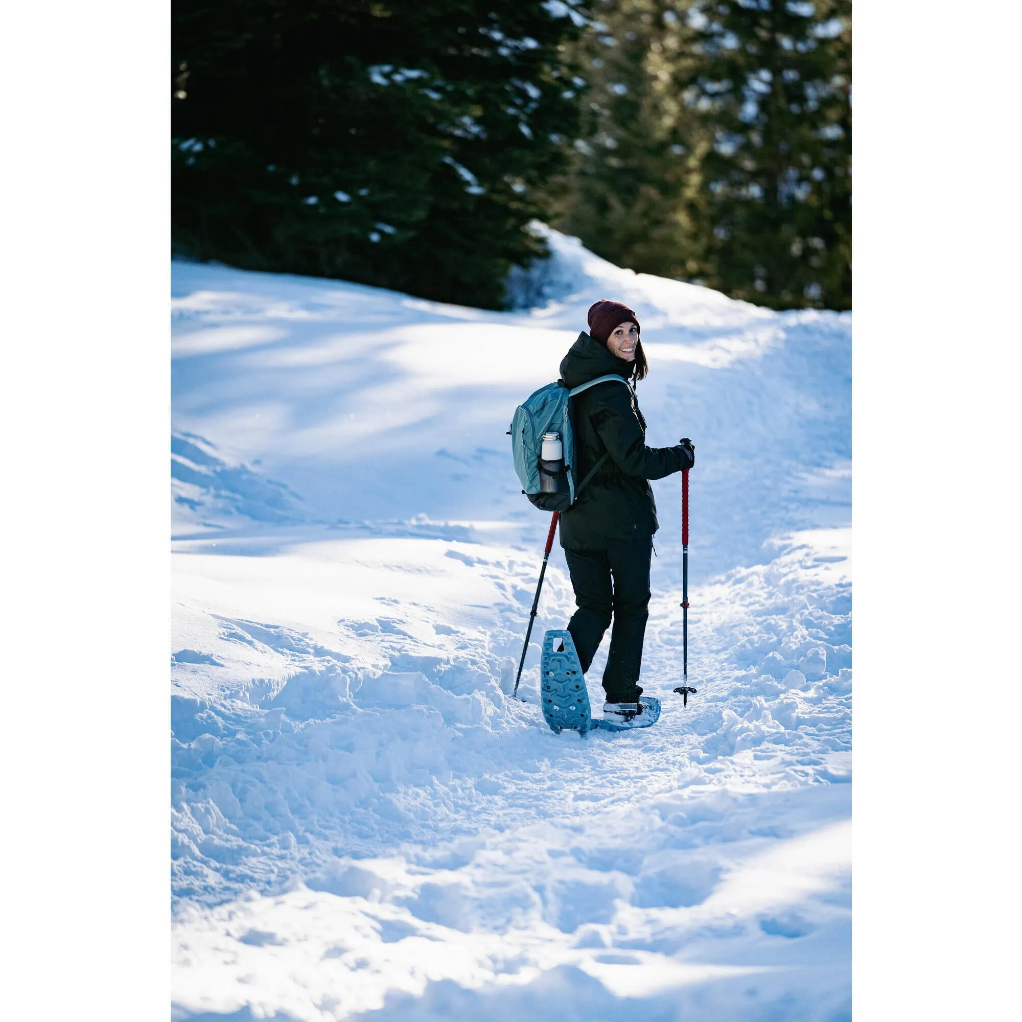 Quechua WOMEN'S WARM WATER-REPELLENT SNOW HIKING Pants - SH500 MOUNTAIN