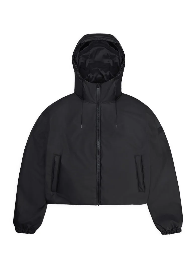 Rains Lohja Short Jacket in Black