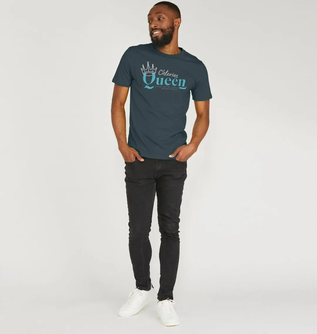 RLSS UK | Chlorine Queen Men's T-shirt | Short Sleeve Organic Cotton T-shirt