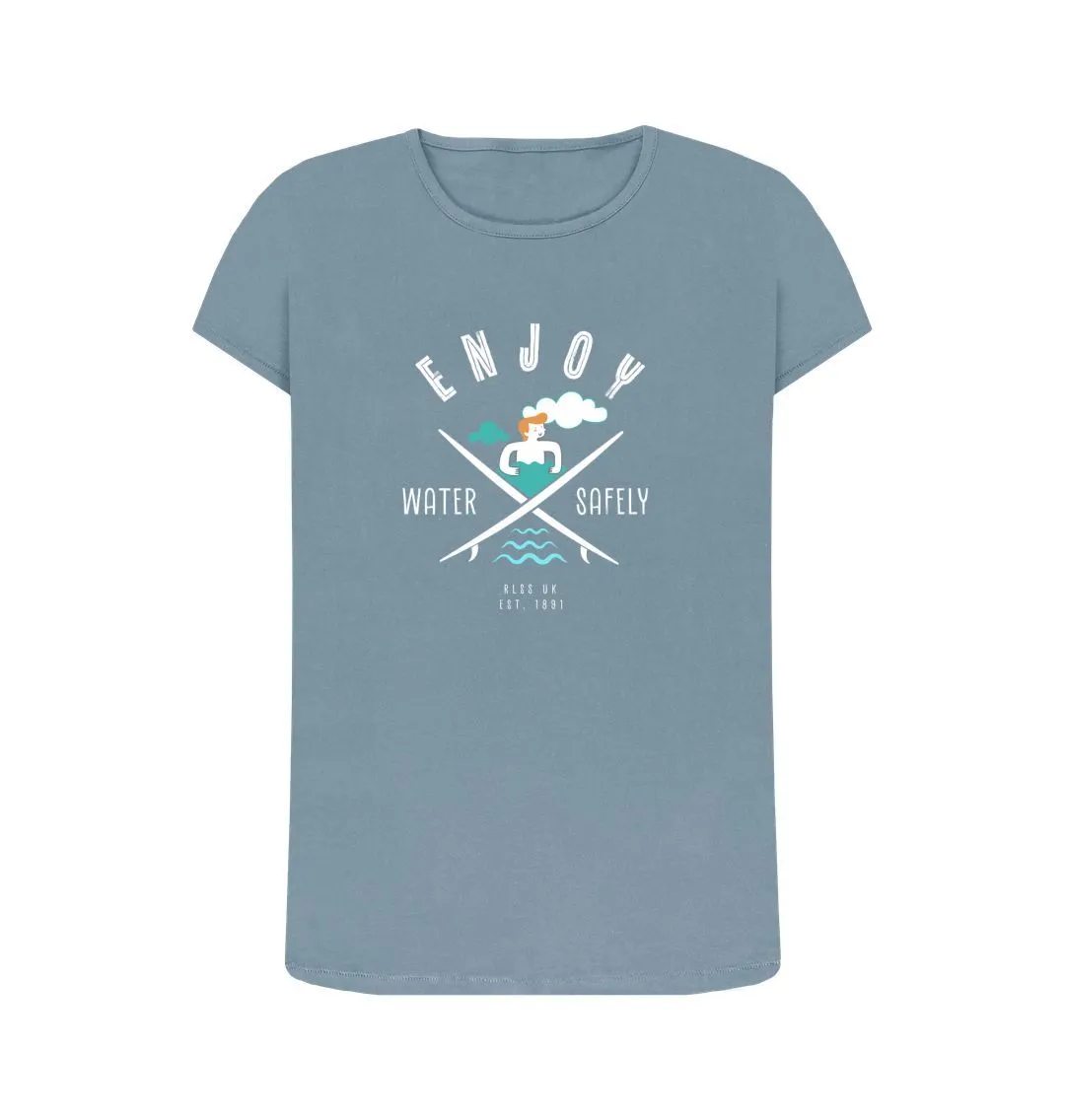 RLSS UK | Surf Women's T-shirt | Short Sleeve Organic Cotton T-shirt