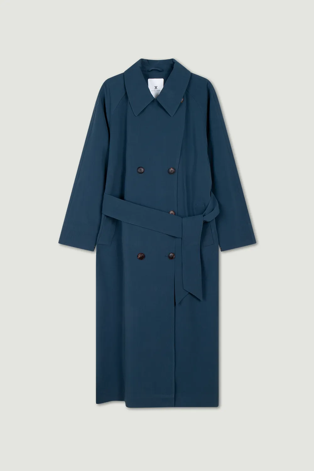 ROOMY TRENCH SS'24 BLUE