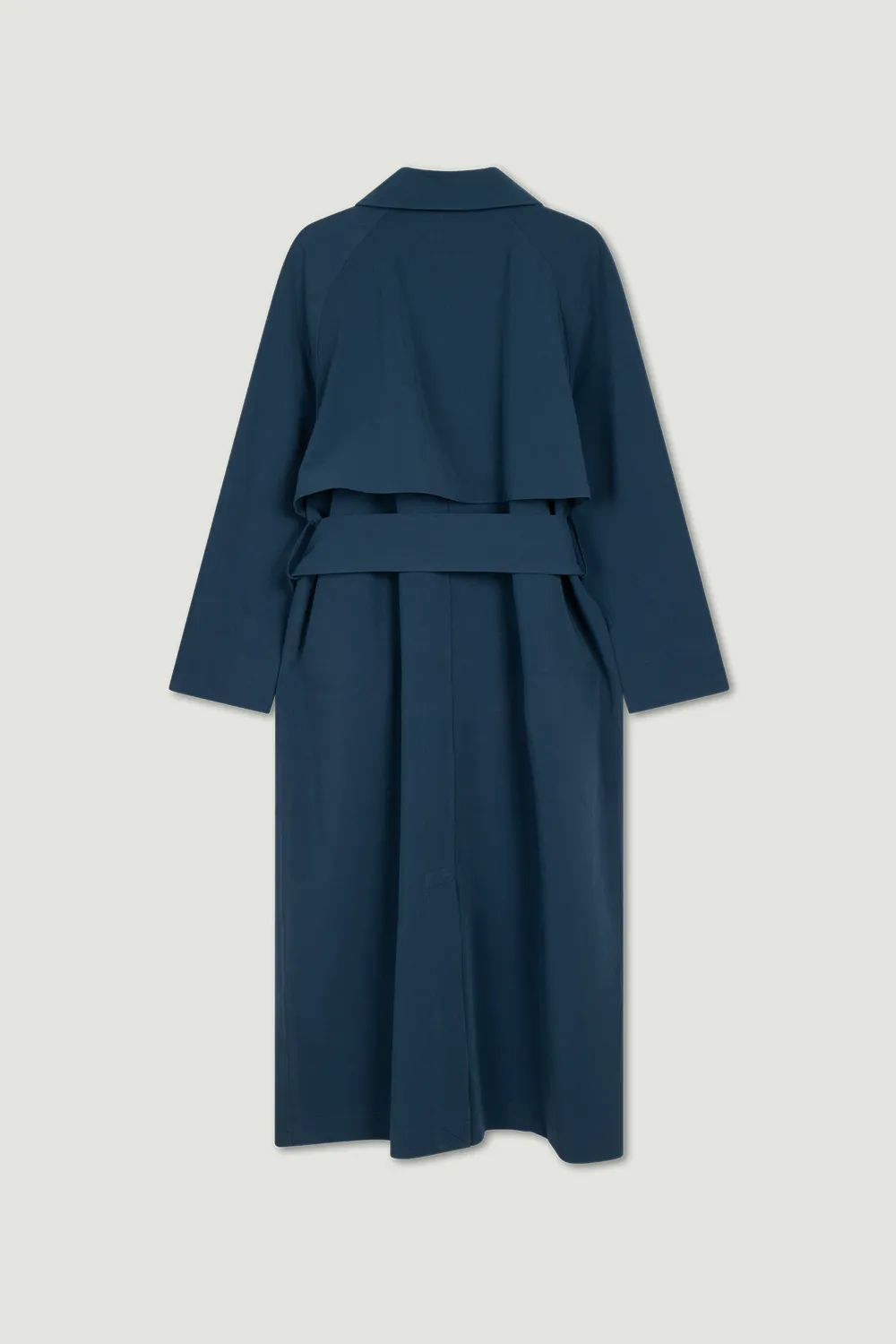 ROOMY TRENCH SS'24 BLUE