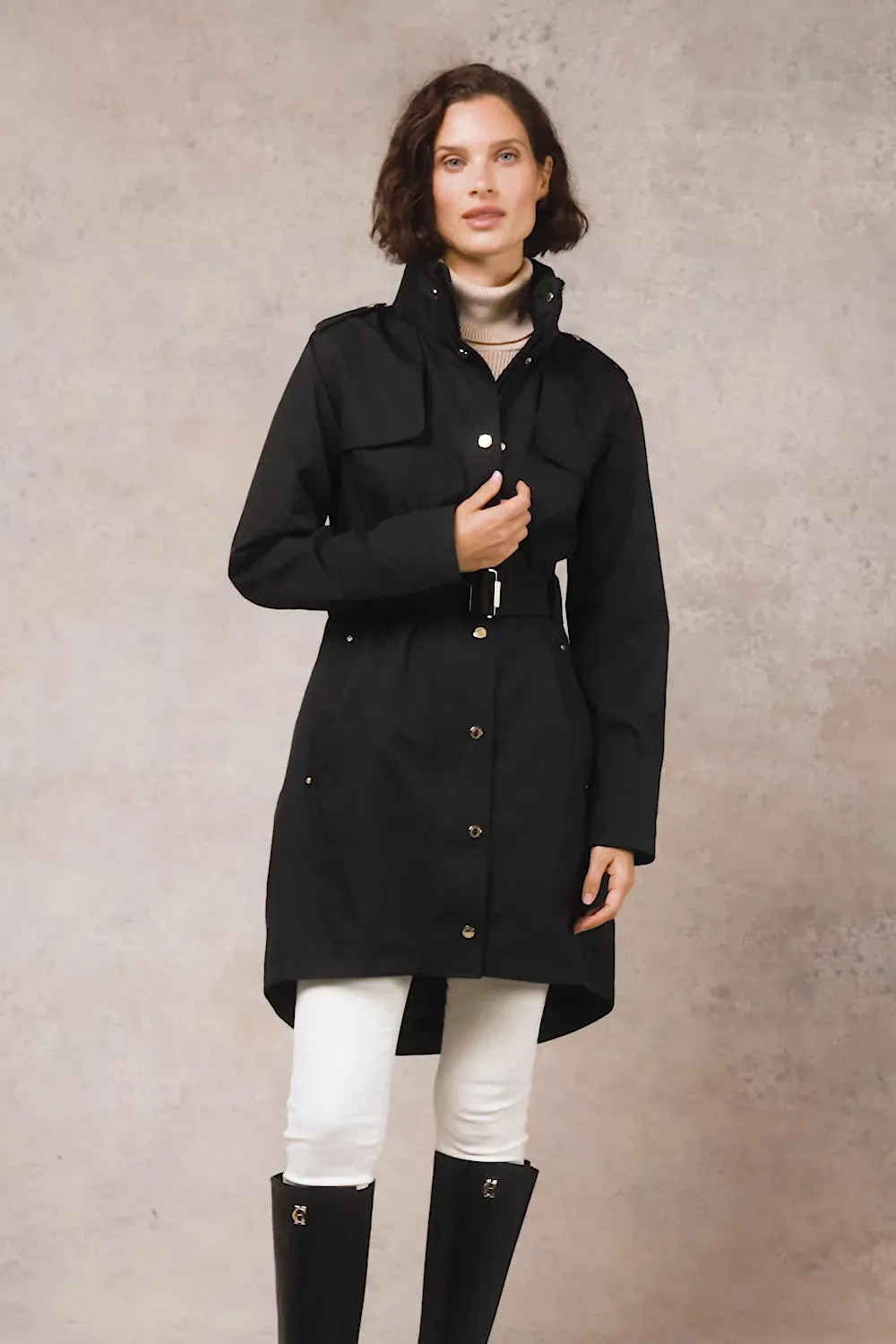 Rosedale Waterproof Parka (Black)