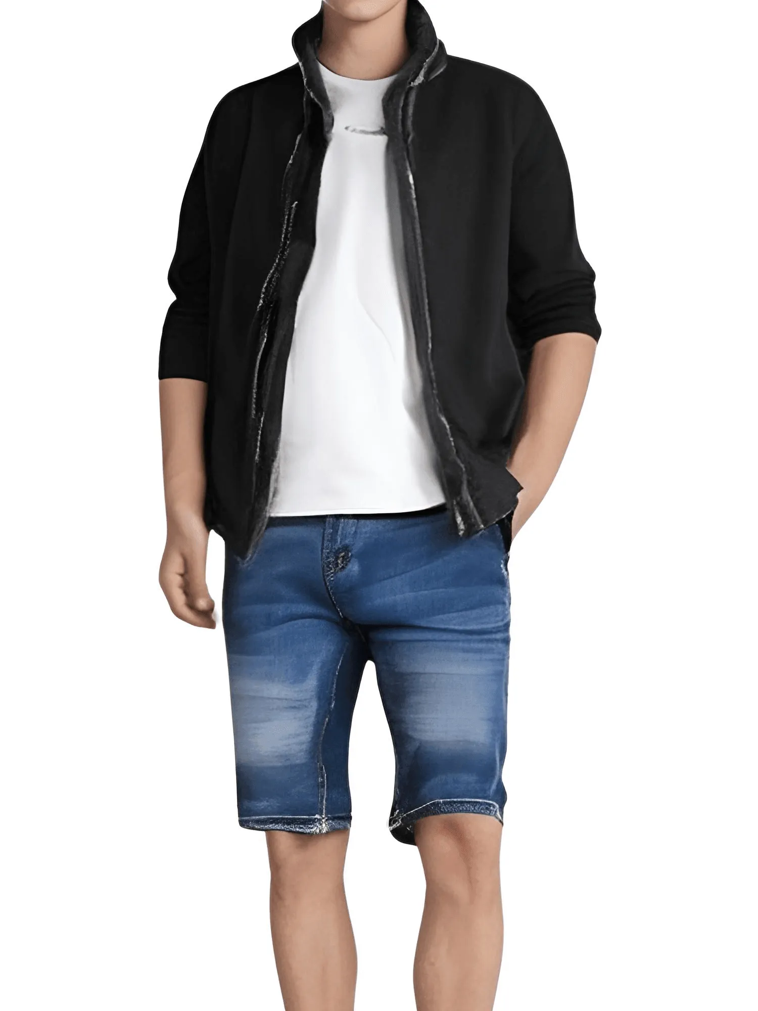 Summer Shorts Jeans Men's Denim