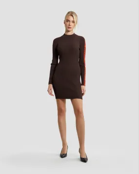 Tapered Sleeve Knit Dress