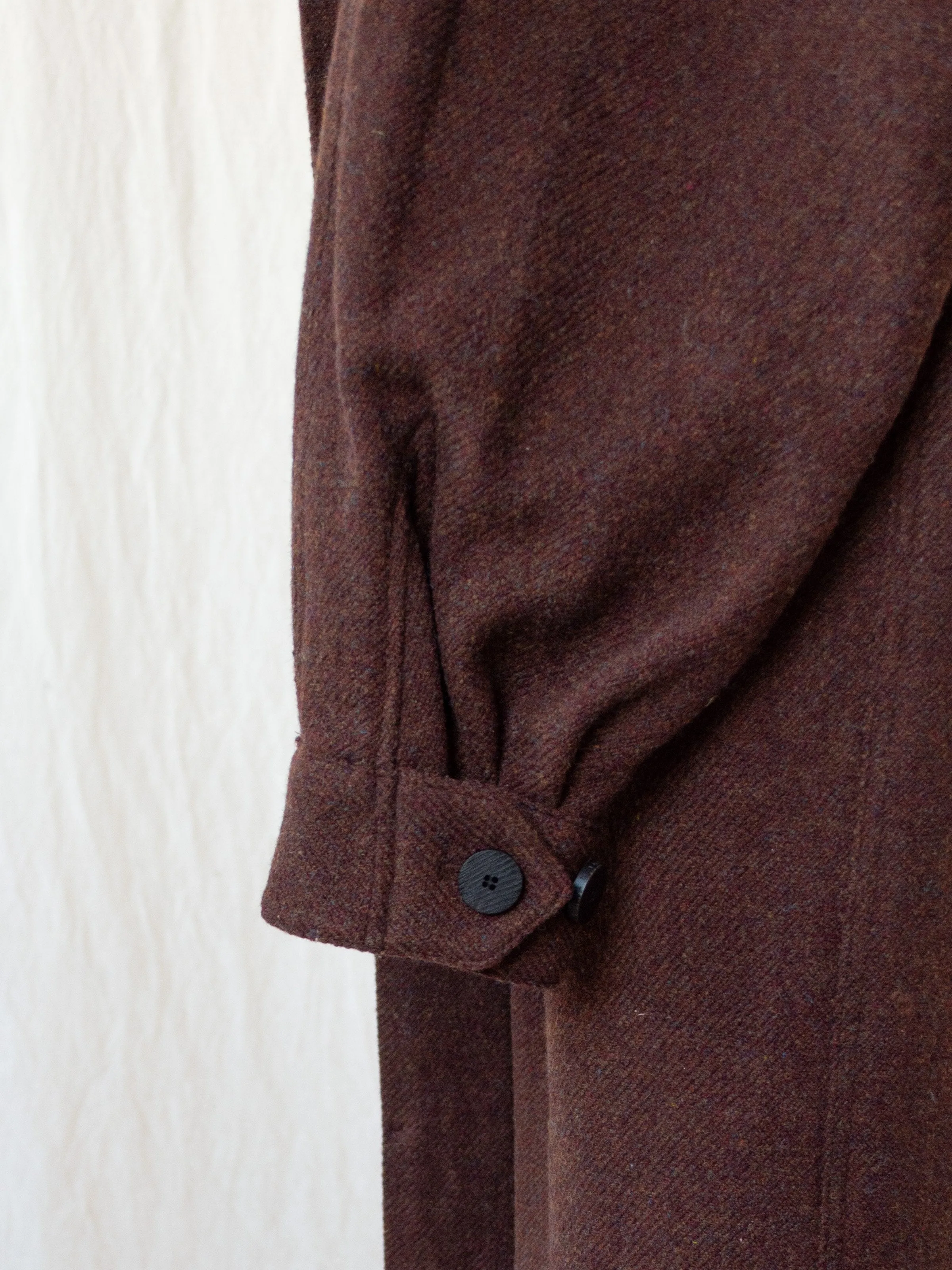 The Document Wool Parka - Brown/Orange