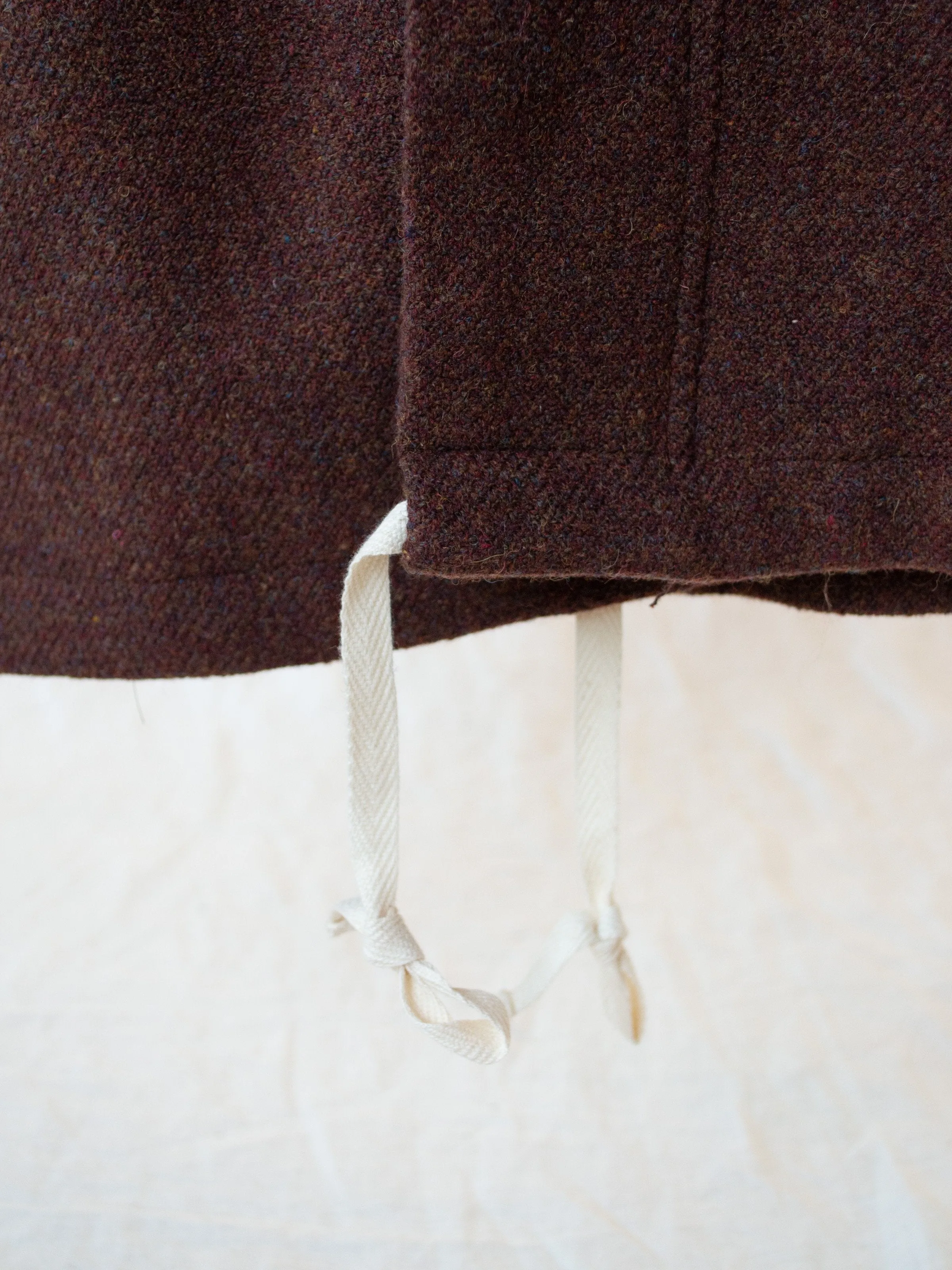 The Document Wool Parka - Brown/Orange