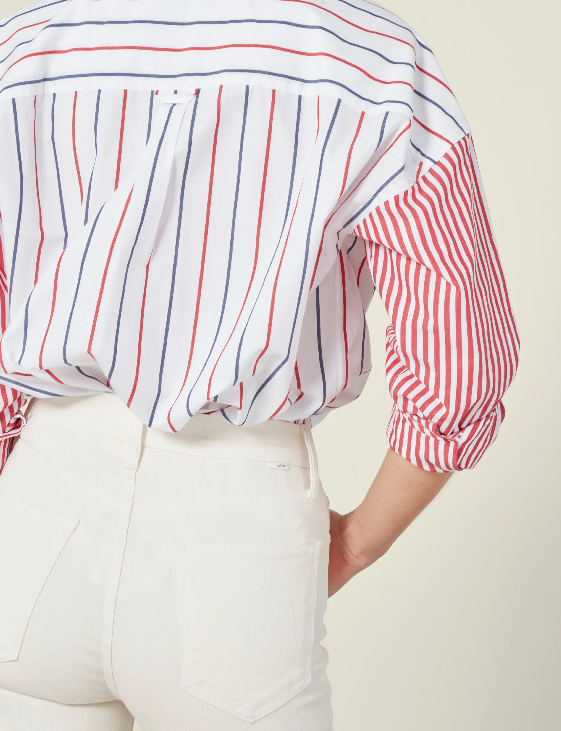 The Weekend: Fine Poplin, Red Patchwork