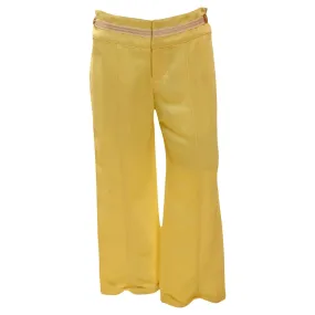 Undercover Vintage Yellow Crop Pant