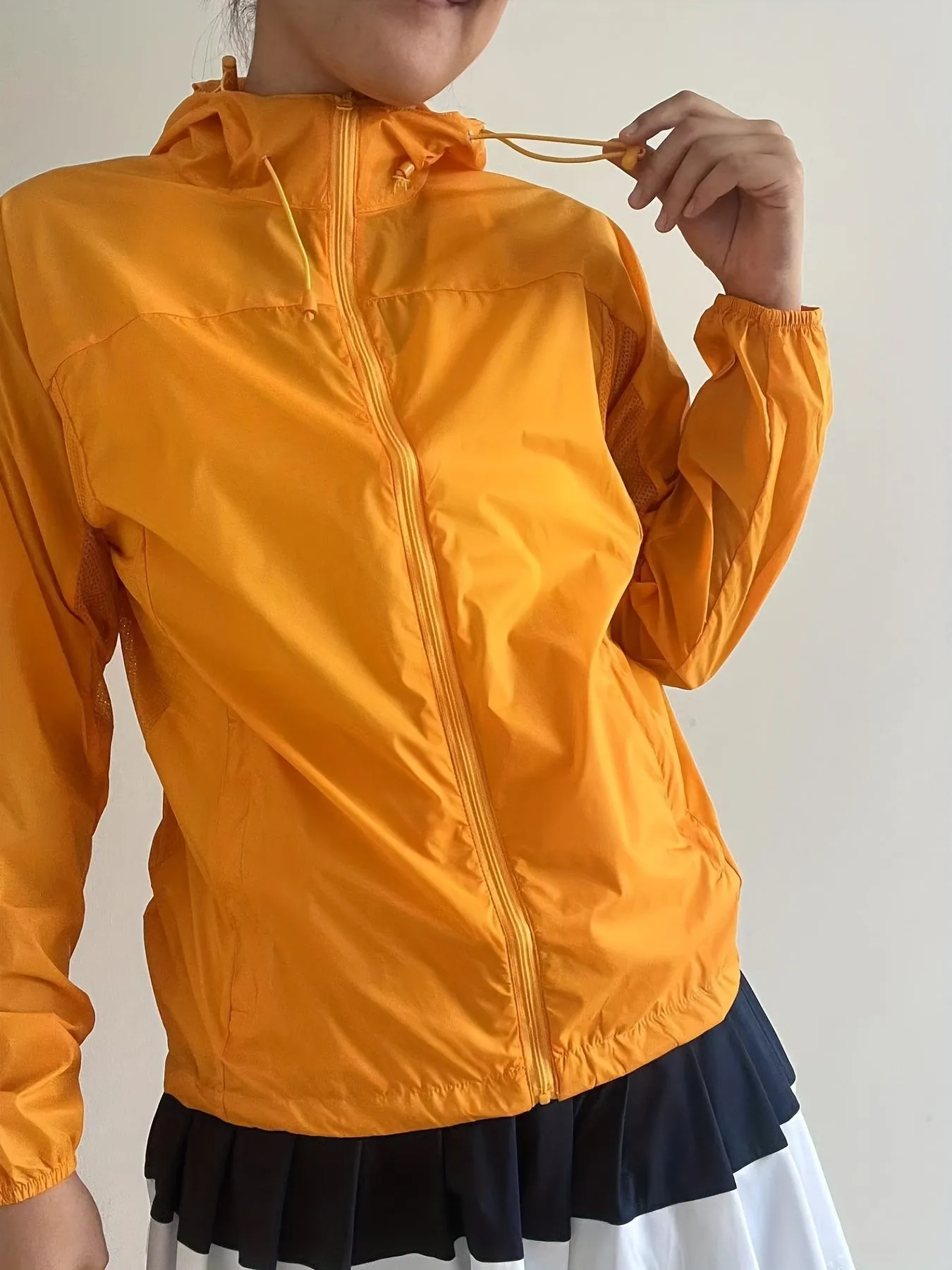 Versatile Women's Sun, Rain & Windproof Active Jacket - Perfect for Yoga, Running, Fitness Enthusiasts