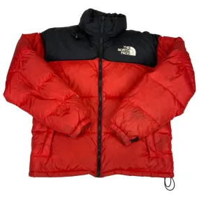 Vintage 90s Red The North Face 700 Puffer Jacket L