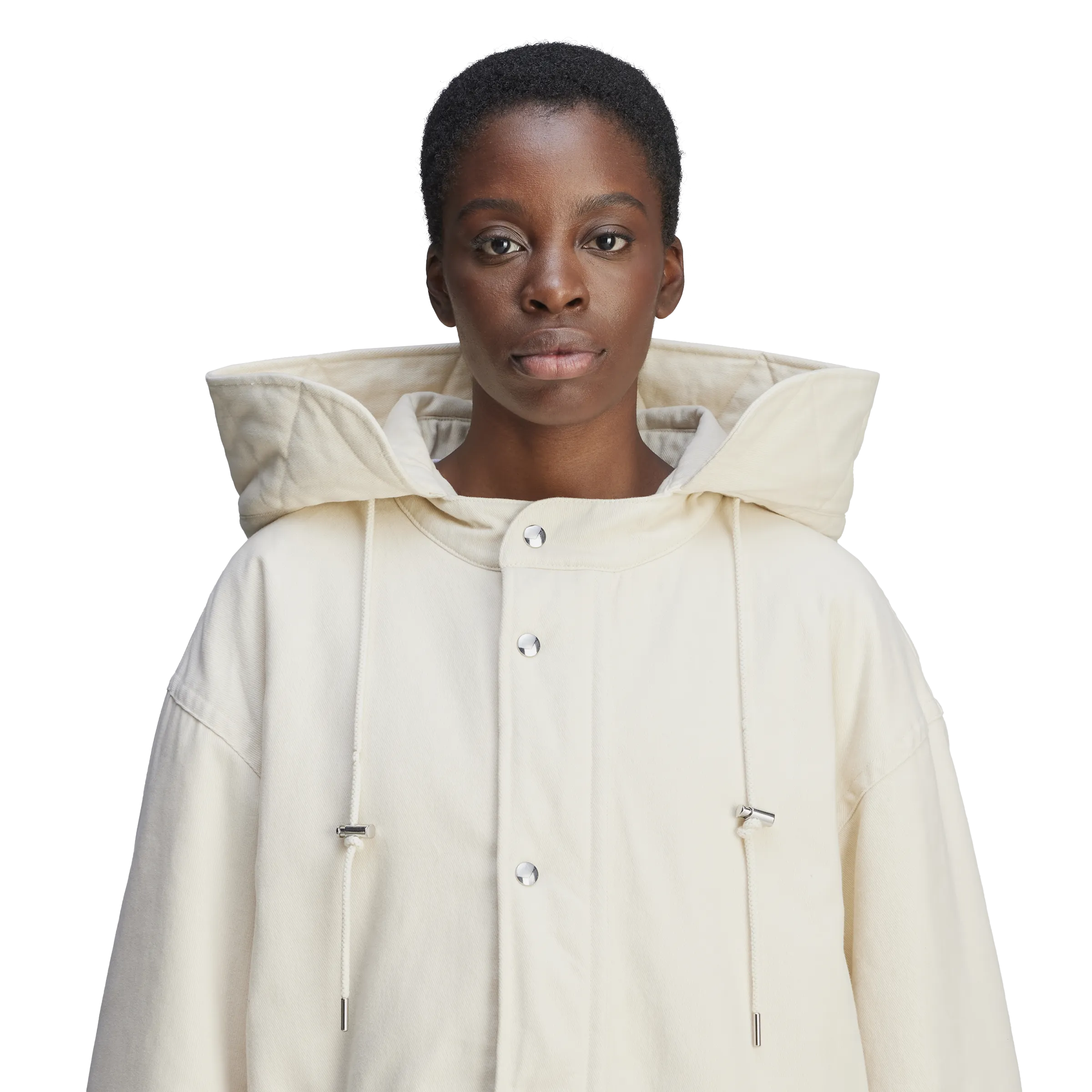   Wales Bonner Coach Coat 'Wonder White'