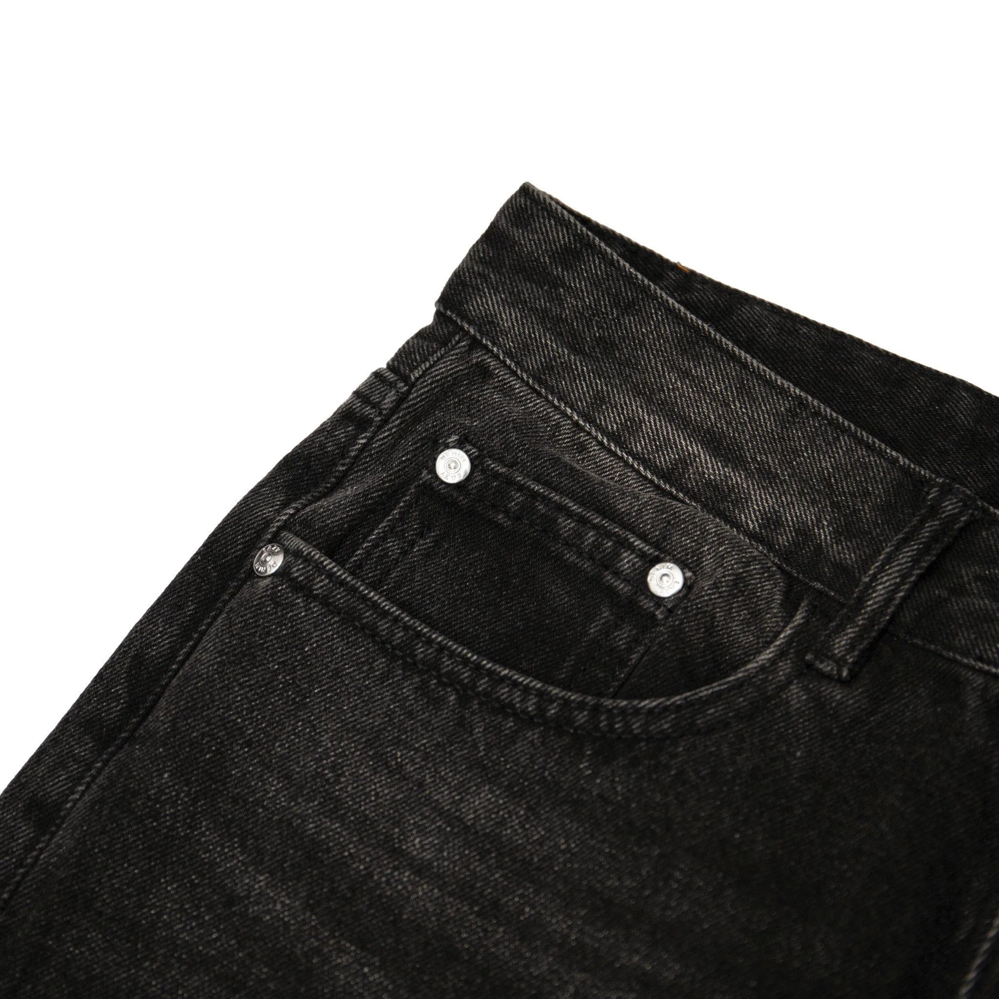 WASHED JEANS - BLACK