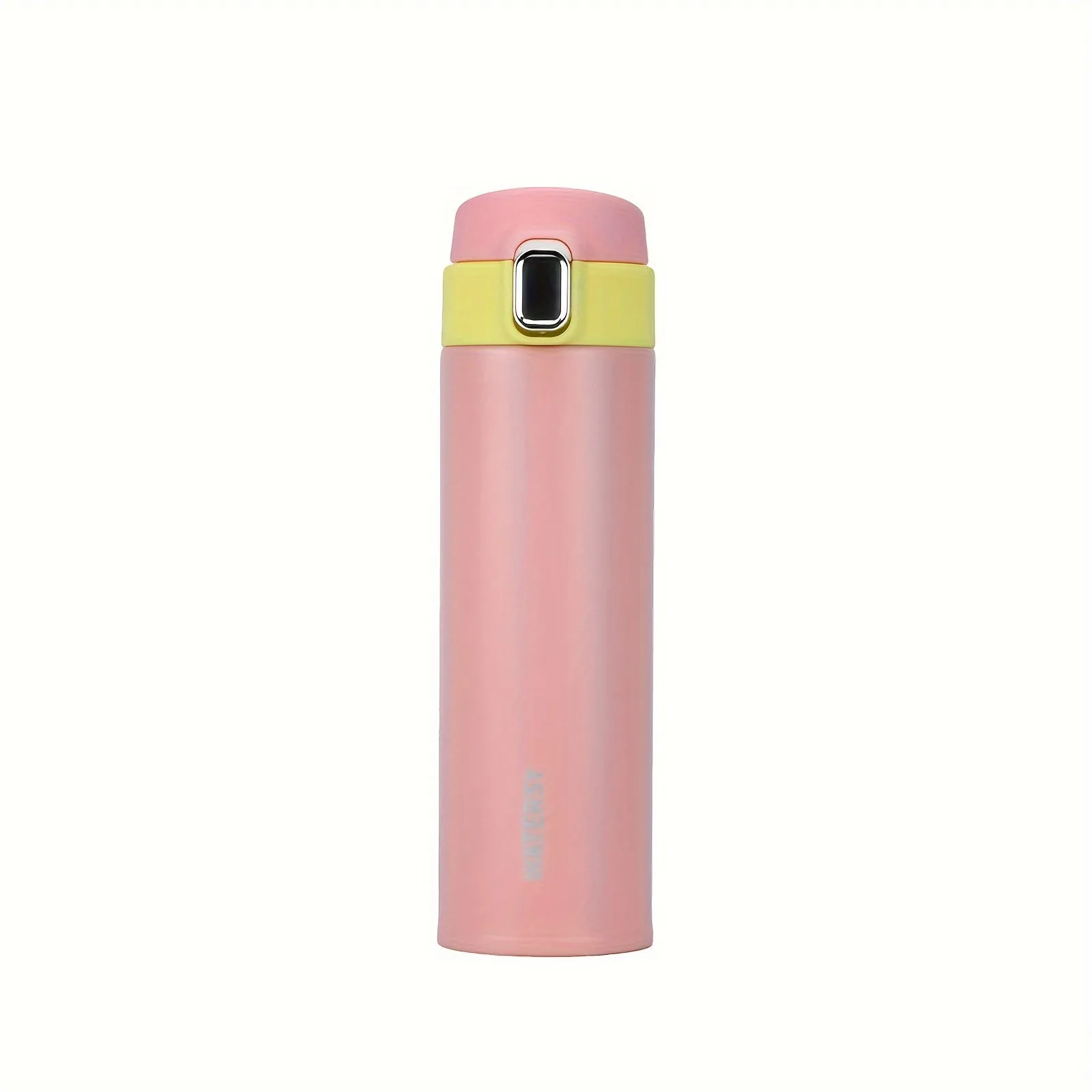 Watersy 1pc 500ml Vacuum Flask, Stainless Steel Insulated Water Bottles, 450ml/15.2oz Travel Thermal Cups, For Hot And Cold Beverages, Summer Winter Drinkware, Gifts