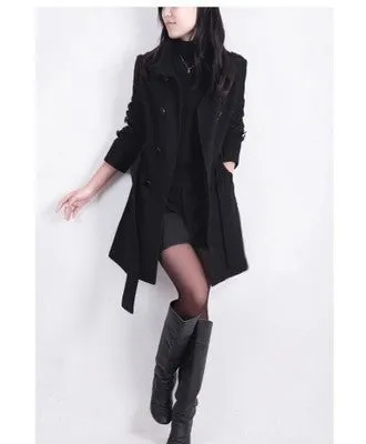 Women's Long Cashmere Winter Coat