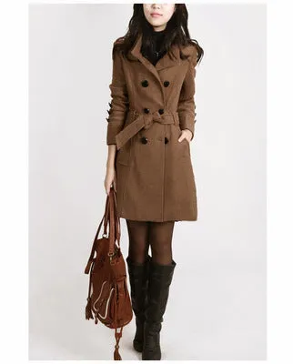 Women's Long Cashmere Winter Coat