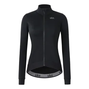 Women's Training Thermal Cycling Jacket Dreaming-Black