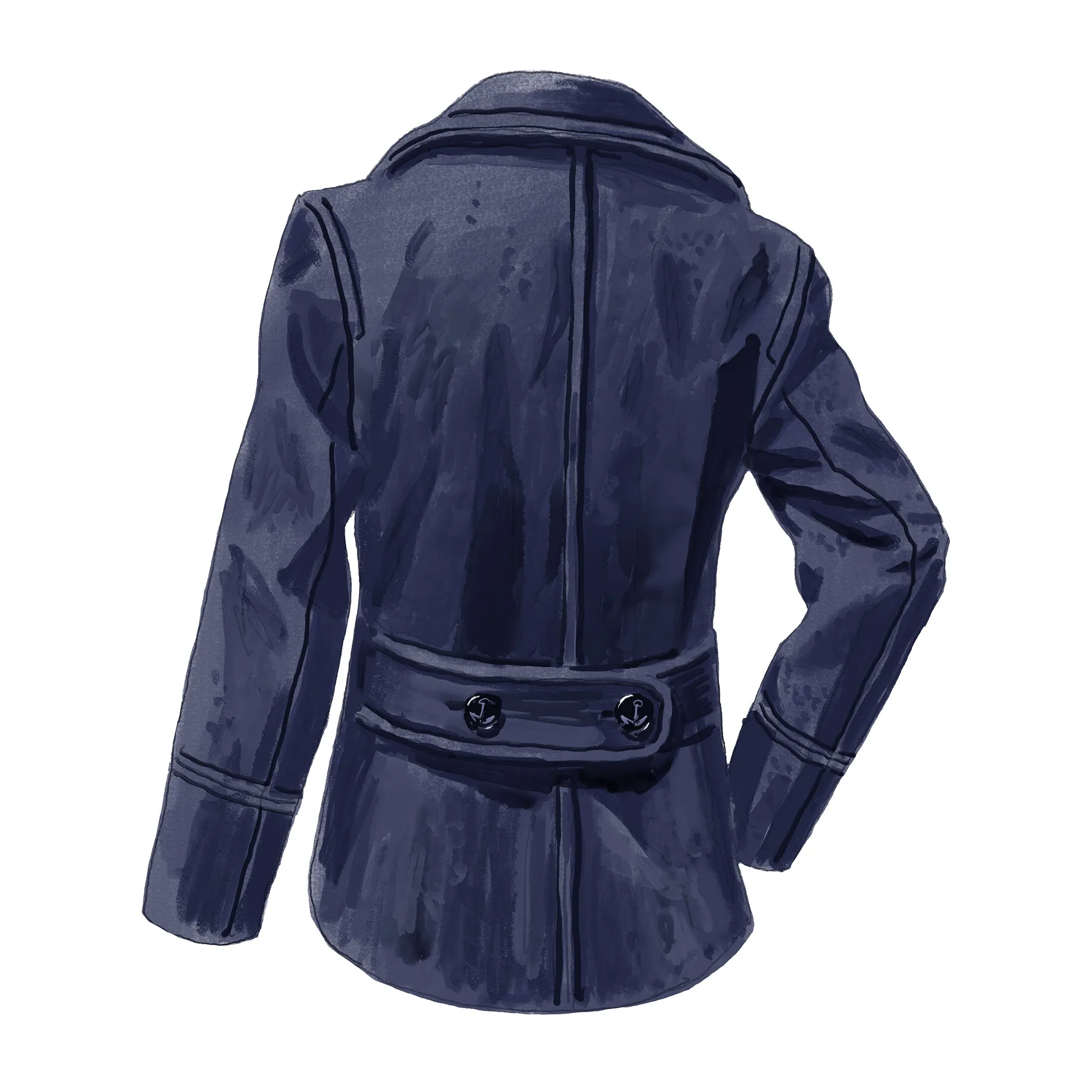 Women's U.S. Navy Peacoat