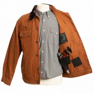 Wyoming Traders Chisum Concealed Carry Jacket, Cinnamon