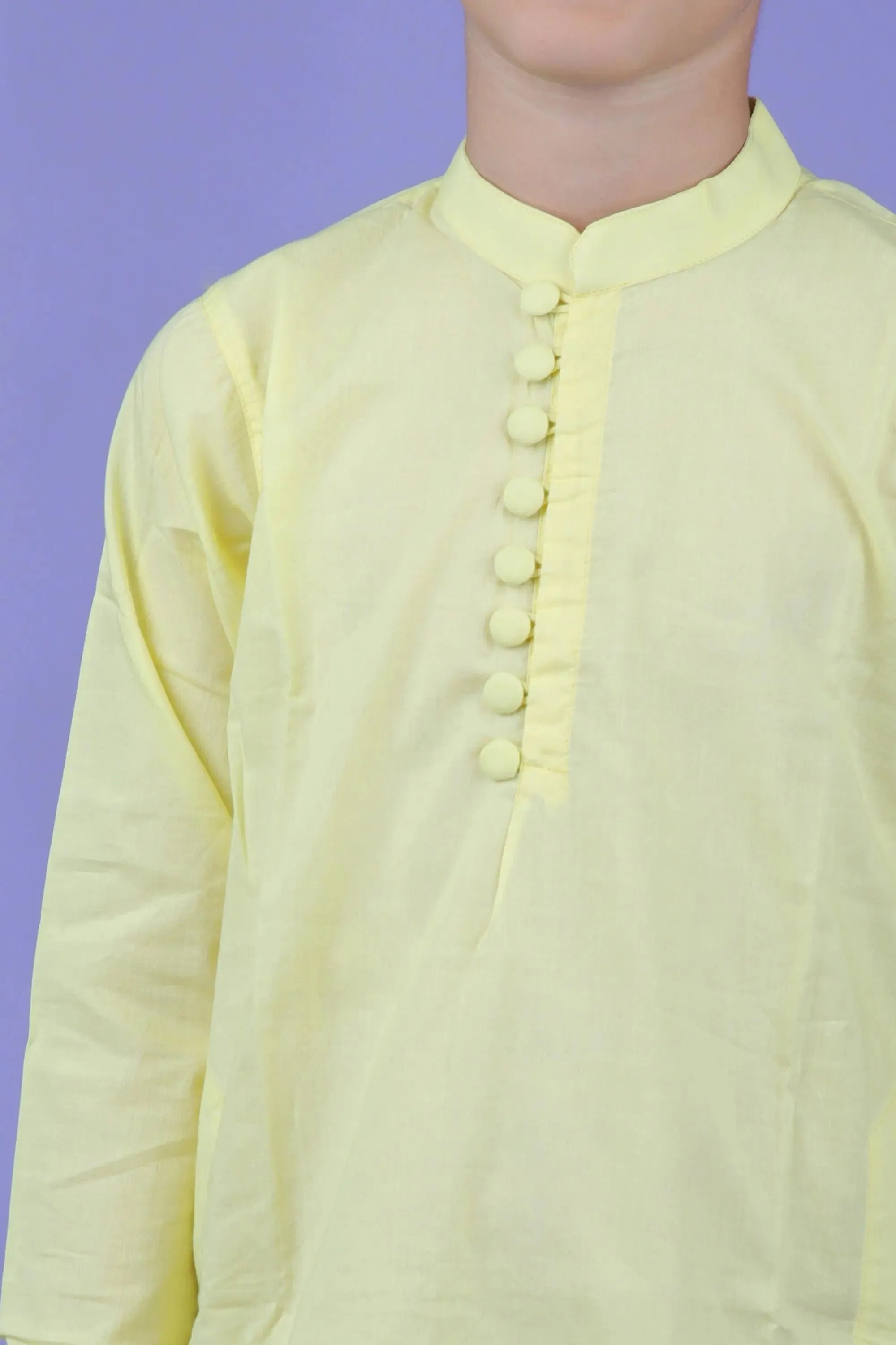 YELLOW KURTA SET